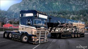 ETS2 Scania Truck Mod: Lion 164L V8 Special Megamod 1.50 (Image #3)