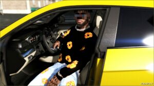 GTA 5 Player Mod: Denim Tears Sweater Pack for Franklin (Image #2)