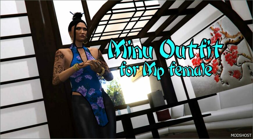 GTA 5 Player Mod: “Minu Outfit” for MP Female (Featured)