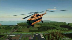 FS22 Helicopter Vehicle Mod: MI-8 Helicopter (Image #3)