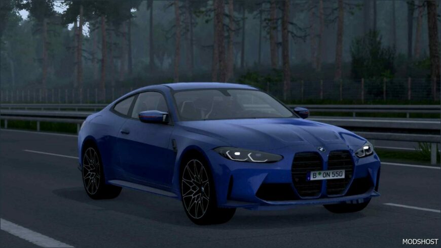 ETS2 BMW Car Mod: M4 G82 Competition 2022 V1.2 (Featured)