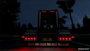 ETS2 Iveco Truck Mod: S-Way Weeda Transport 1.50 (Image #3)