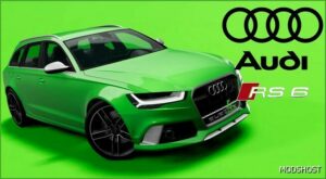 BeamNG Audi Car Mod: RS6 C7 0.32 (Featured)