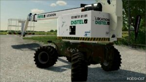 FS22 Forklift Mod: Genie Telescopic Boom Distel Location V2.0 (Featured)