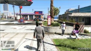 GTA 5 Mod: GTA SA & GTA IV Style Relationships V3.0 (Image #2)