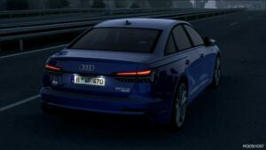 ETS2 Audi Car Mod: 2020 Audi A6 55 Tfsi 2.6 1.50 (Image #2)