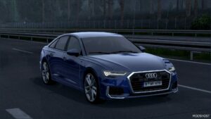 ETS2 Audi Car Mod: 2020 Audi A6 55 Tfsi 2.6 1.50 (Image #3)