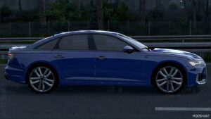 ETS2 Audi Car Mod: 2020 Audi A6 55 Tfsi 2.6 1.50 (Image #4)