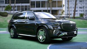 GTA 5 Mercedes-Benz Vehicle Mod: GLS 600 Maybach 2024 (Featured)