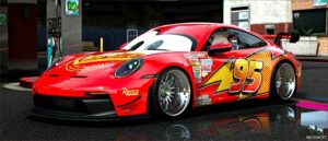 GTA 5 Porsche Vehicle Mod: Mcqueen Twinturbo (Image #3)