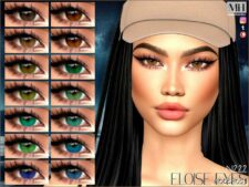 Sims 4 Mod: Eloise Eyes N222 (Featured)