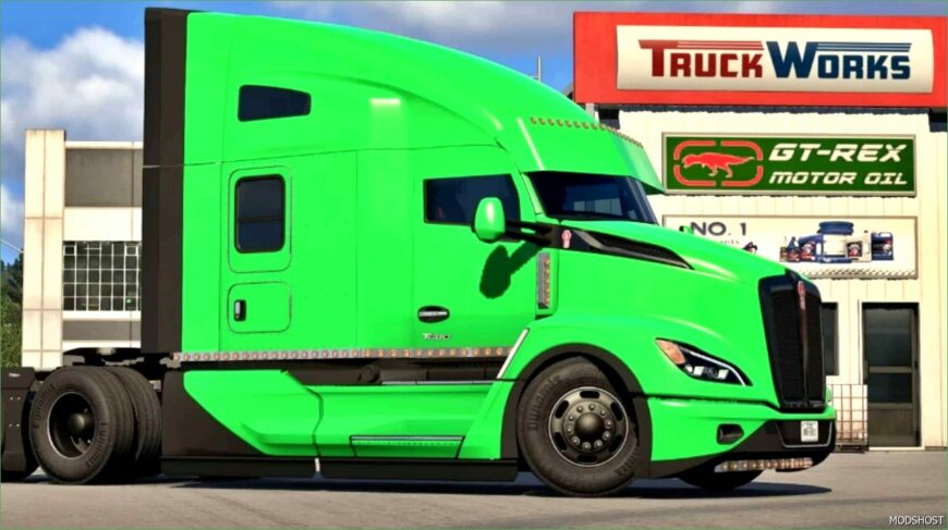 ATS Kenworth Part Mod: T680 Custom KIT V1.0.1 (Featured)