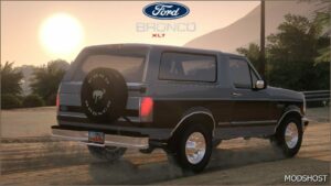 GTA 5 Ford Vehicle Mod: 1992-1996 Ford Bronco XLT Add-On | Extras | Tuning | Vehfuncsv | Lods (Featured)