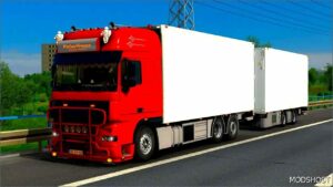 ETS2 DAF Truck Mod: XF Combi + Trailer V3.0 1.50 (Featured)