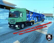 ETS2 Mercedes-Benz Truck Mod: Actros MP3 1.50 (Featured)