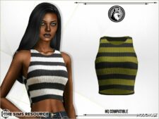 Sims 4 Everyday Clothes Mod: Katy TOP (Image #2)