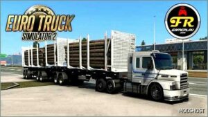 ETS2 Mod: Rodotrem Florestal Trailer 1.50 (Featured)