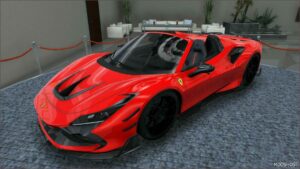 GTA 5 Ferrari Vehicle Mod: Mansory Ferrari F8 2022 (Featured)