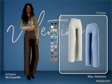 Sims 4 Adult Clothes Mod: Vanessa Pants (Featured)