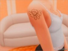 Sims 4 Female Tattoo Mod: Body Positivity Tats (Image #10)