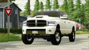 FS22 RAM Car Mod: 2008 RAM 3500 Megcab (Image #2)