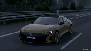 ETS2 Audi Car Mod: 2022 Audi E-Tron GT RS 2.5 1.50 (Image #3)