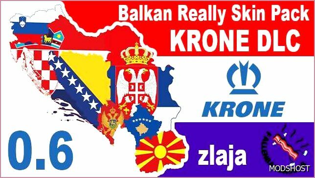 ETS2 Krone Mod: Balkan Really Skin Pack Krone DLC 0.6 by Zlaja (Featured)