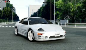 BeamNG Mitsubishi Car Mod: Eclipse (3G) Revamped 0.32 (Featured)