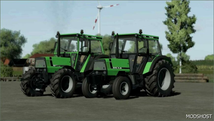 FS22 Deutz-Fahr Tractor Mod: Deutz Fahr DX 4.30-4.70 V1.1 (Featured)