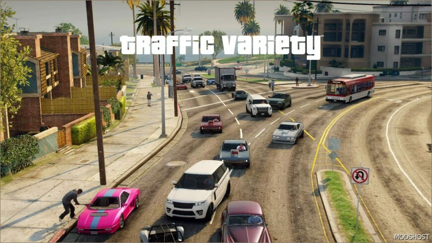 GTA 5 Mod: Traffic Variety V6.0 (Featured)