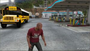 GTA 5 Vehicle Mod: 1999 International 3800 School Bus Addon ELS Support (Image #2)