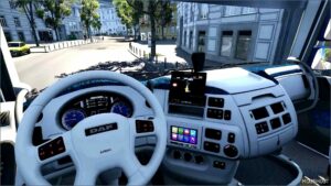 ETS2 DAF Truck Mod: XF106 Flower Shuttle+Trailer V3.0 1.50 (Image #3)