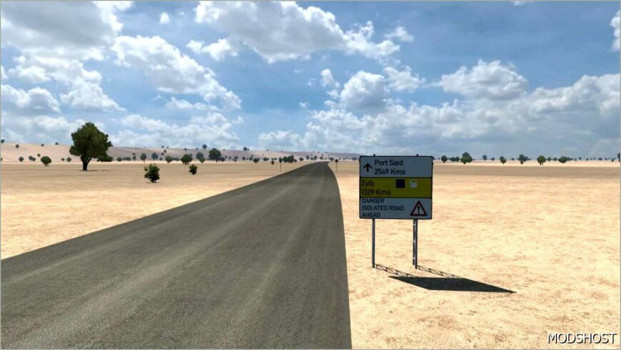 ETS2 ProMods Map Mod: Beyond – Promods Middle-East Road Connection V1.4 (Featured)