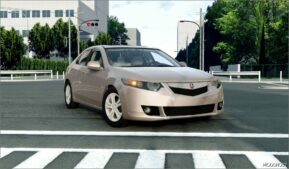 BeamNG Honda Car Mod: Accord/Acura Tsx(Cu) V1.2 Revamped 0.32 (Featured)