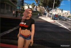 GTA 5 Player Mod: Helena Beach Casual (Doar6) V0.1 (Featured)