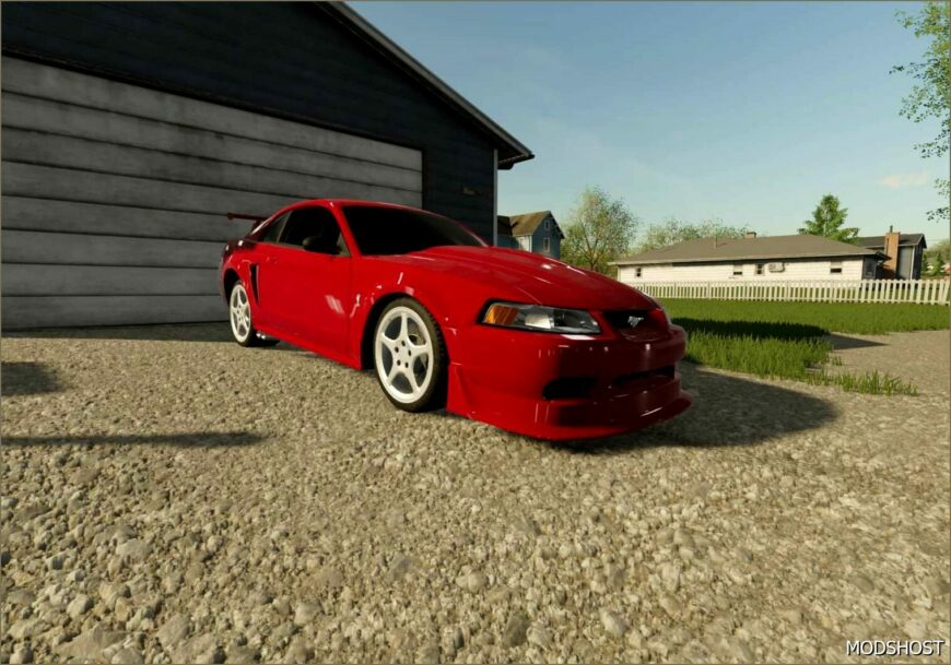 FS22 Ford Car Mod: 2000 Ford Mustang Cobra R (Featured)