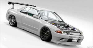 BeamNG Nissan Car Mod: Skyline R32 BMP 0.32 (Featured)