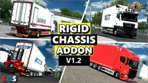 ETS2 Part Mod: Rigid Chassis Addon by Kast V1.2 (Featured)