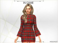 Sims 4 Female Clothes Mod: Melody Dress (Featured)