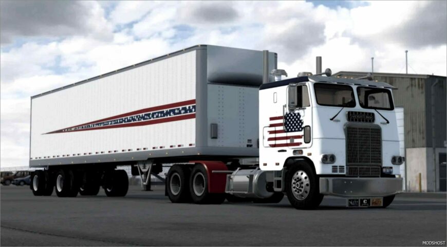 ATS Freightliner Truck Mod: FLA 86″ 1.50 (Featured)