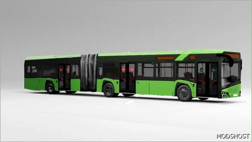 BeamNG Solaris Bus Mod: Urbino IV (Yukke Shou + Revg and RVK) 0.32 (Featured)