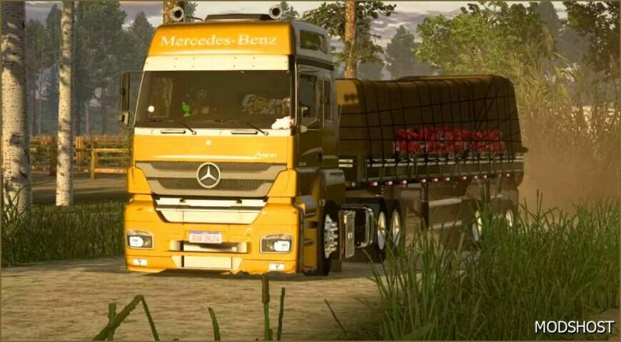 ETS2 Mercedes-Benz Truck Mod: Mercedes Axor 2544 1.51 (Featured)