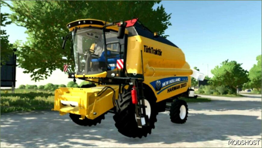 FS22 NEW Holland Combine Mod: TC5 Series V1.0.1 (Featured)