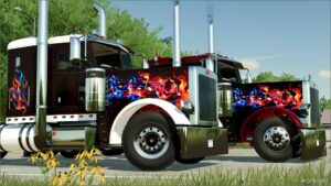 FS22 Peterbilt Truck Mod: 389 V1.3.0.3 (Image #3)