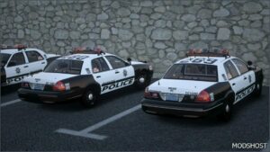 GTA 5 Ford Vehicle Mod: 2008 Ford Crown Victoria P71 LAS Vegas Metropolitan Police Department Add-On | Non-Els | Vehfuncsv | Lods | Ssla (Featured)