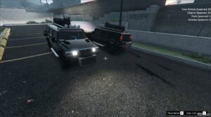 GTA 5 Police Vehicle Mod: Patriot Menyoo V2.0 (Image #3)