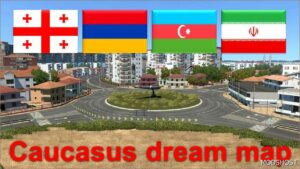 ETS2 Mod: Caucasus Dream Map V1.2 (Featured)