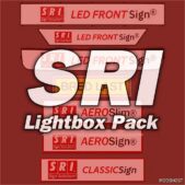 ETS2 Part Mod: SRI Lightbox Pack V1.6 (Image #6)