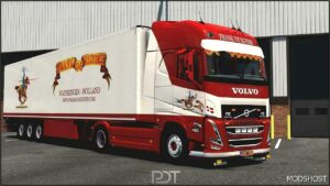 ETS2 Volvo Truck Mod: FH5 Frank DE Ridder+Trailer V4.0 (Featured)