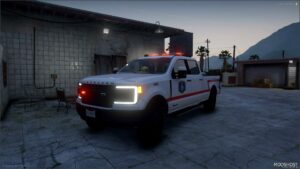 GTA 5 Vehicle Mod: Majestic County Fire Department Vapid Sandstorm Add-On / Fivem (Image #2)